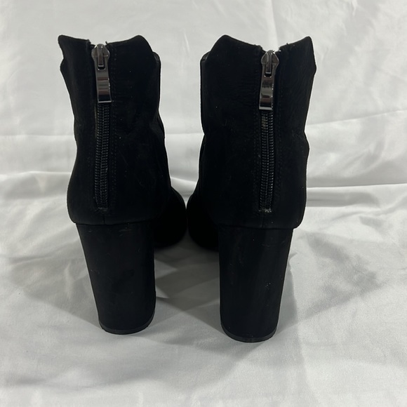 Bar III peep toe bootie slouch ankle chunky bootie - Picture 3 of 9